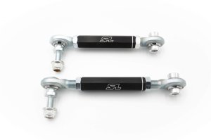 Audi S5 Sway Bar Endlinks - Front - SPL Parts - Adjustable - Black - `09-`16